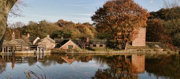 Abbeydale Industrial hamlet dam Sheffield