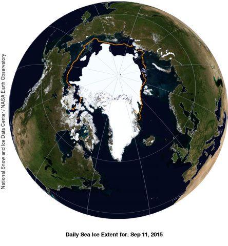 2015Arctic Ice Minimum 2