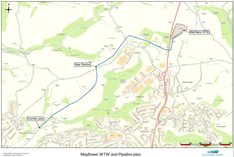 Mayflower WTW and pipeline plan