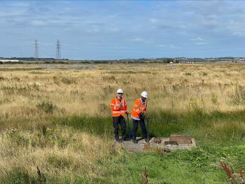 SOUTHERN WATER SHEPPEY PIPELINE WORK