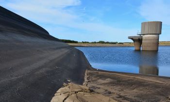 SOUTH WEST WATER Colliford reservoir low water level