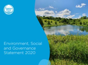 Thames Water ESG sustainability STATEMENT 2020