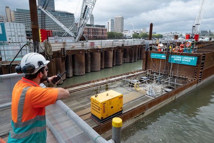 Tideway culvert float