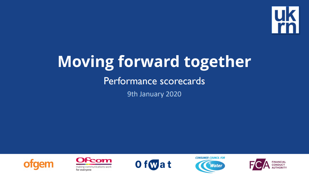 UKRN PERFORMANCE SCORECARDS