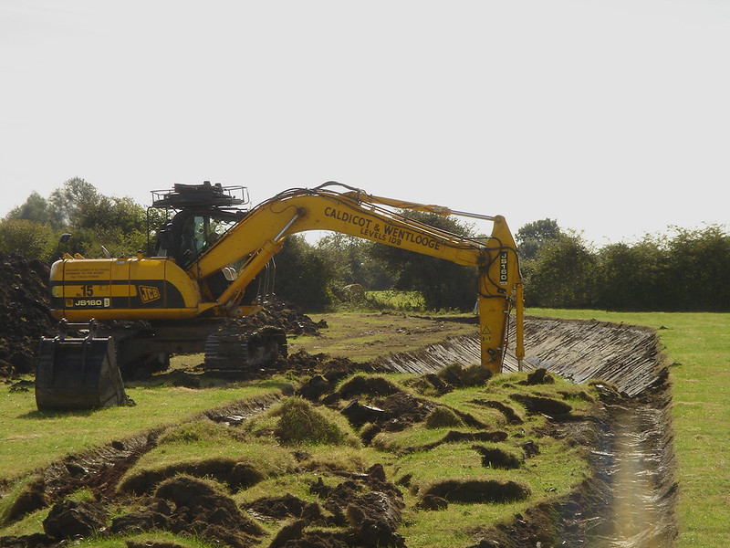 Ween construction - Newport wetlands