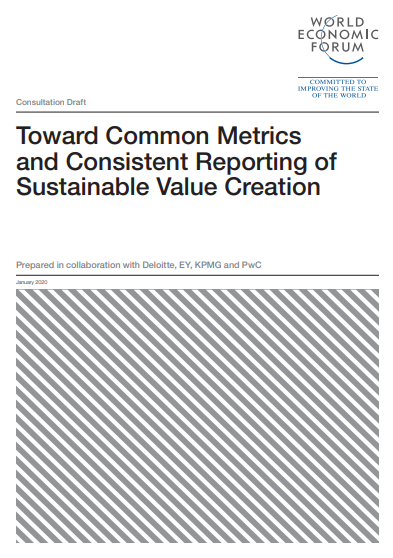 WEF ESG WHITE PAPER